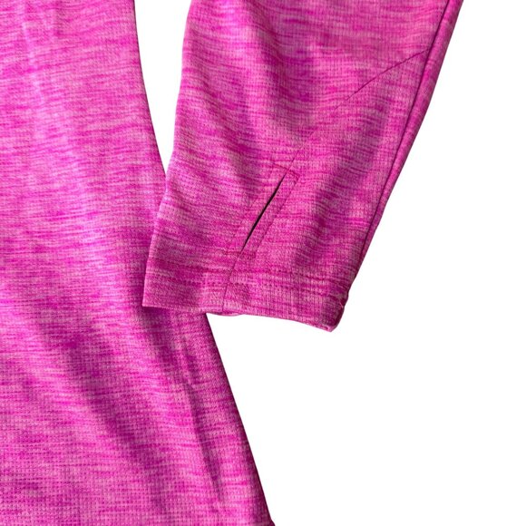 TBY Womens Active Pullover Long Sleeve Hoodie Lightweight Pink Heathered‎ XL - Picture 5 of 5